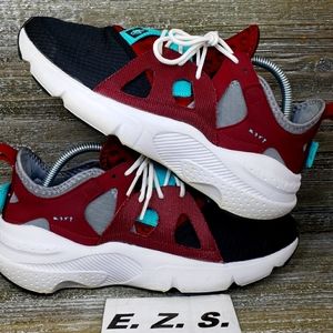 Nike Huarache Maroon Teal  Athletic Shoes BQ5102-600 Size 9 Men